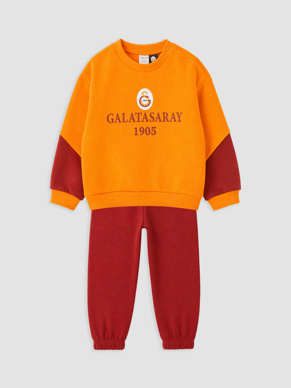 LCW baby Galatasaray Baskılı Erkek Bebek Eşofman Takım