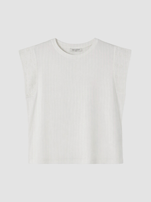 LCWAIKIKI Maternity T-shirt me jakë të rrumbullakët për gra