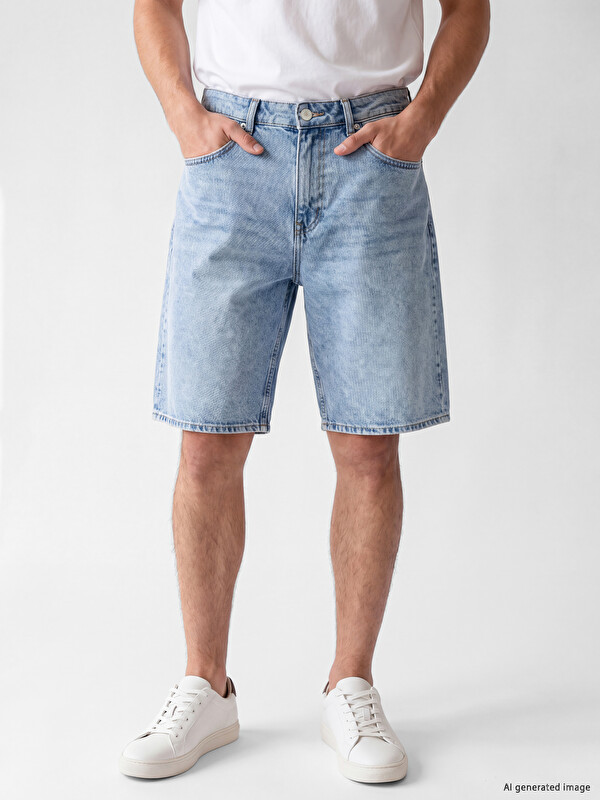XSIDE Loose Fit Erkek Jean Jort