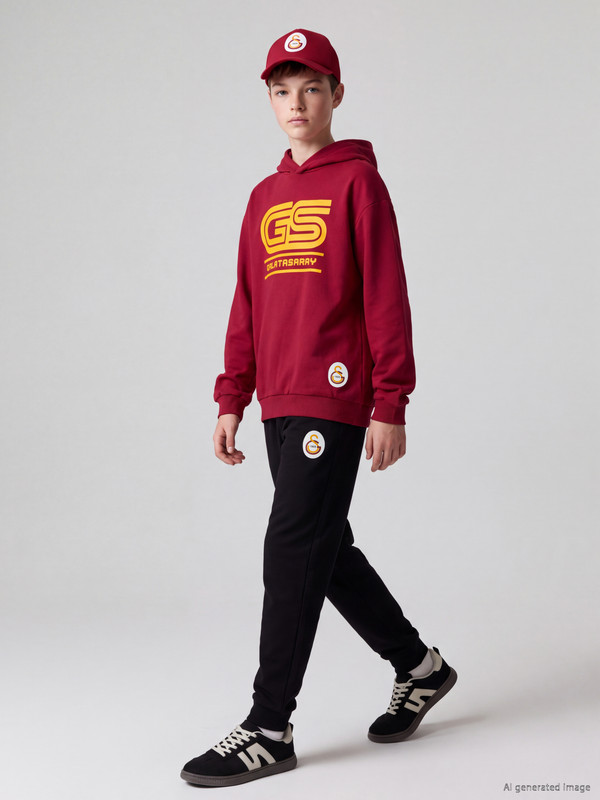 LCW Kids Galatasaray Baskılı Erkek Çocuk Jogger Eşofman Altı
