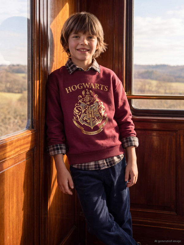 LCW Kids Sweat-shirt épais Harry Potter pour garçons