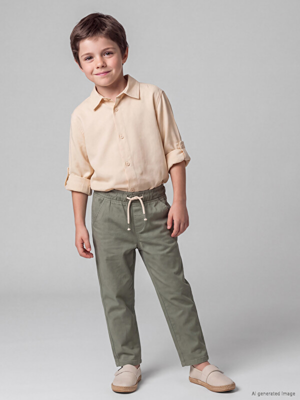 LCW Kids Pantaloni Băieți cu Șnur