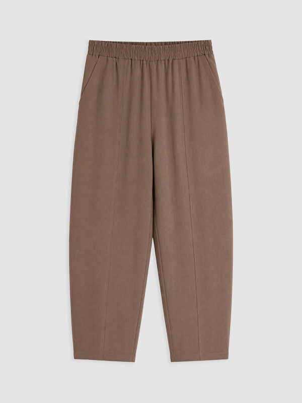 LCW Modest Elastic Waist Women's Trousers