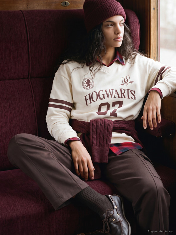 XSIDE Bluzë sportive e trashë Harry Potter për gra