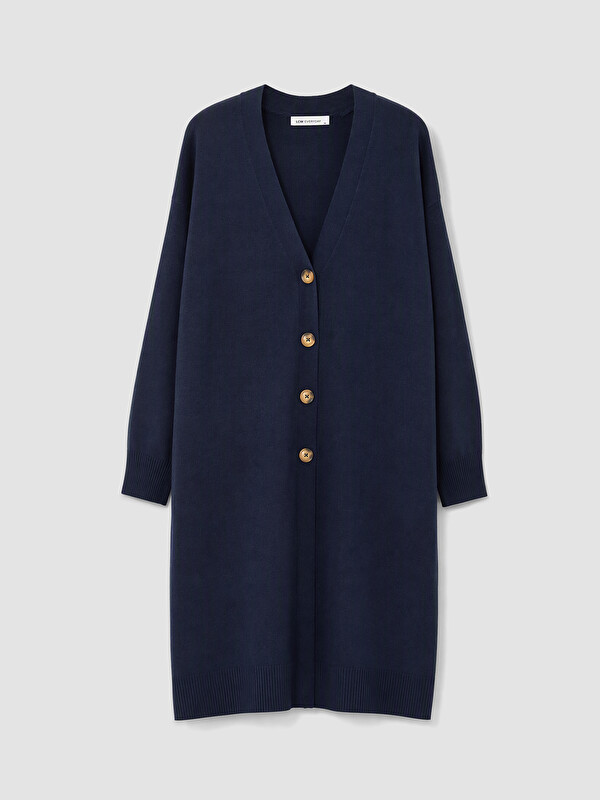 LCW EVERYDAY V Neck Women's Knitwear Cardigan