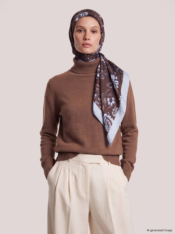LCW Modest Женский шарф с цветочным узором