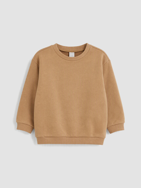 LCW baby Bisiklet Yaka Erkek Bebek Sweatshirt