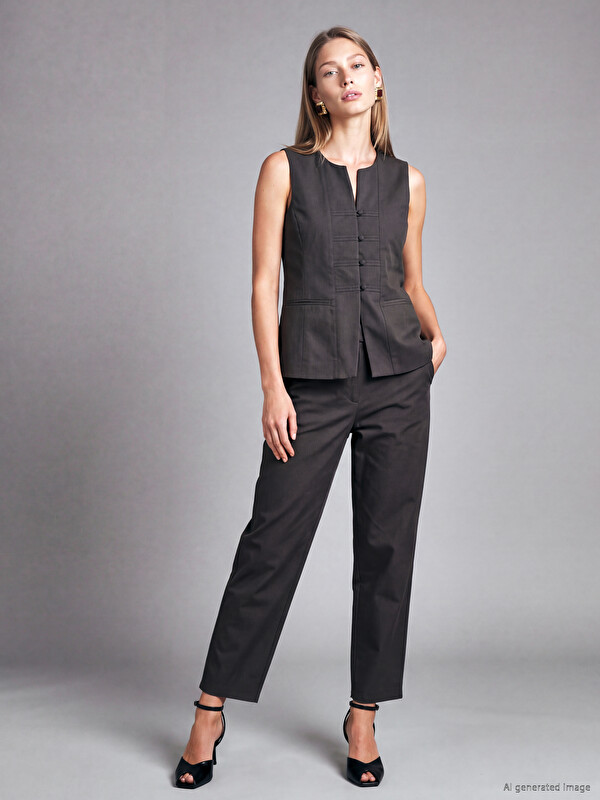 LCW Vision Regular Fit Kadın Pantolon