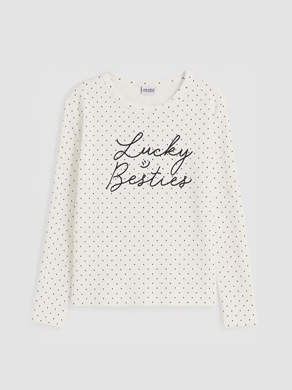 LCW Kids Printed Girls' T-Shirt