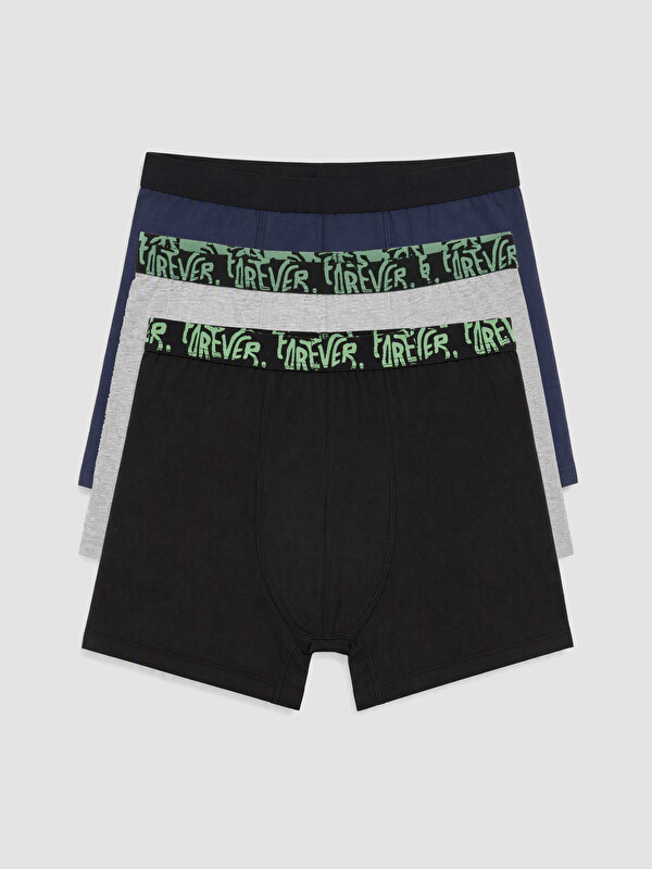 LC WAIKIKI Cotton Elastic Men's Boxer 3-pack