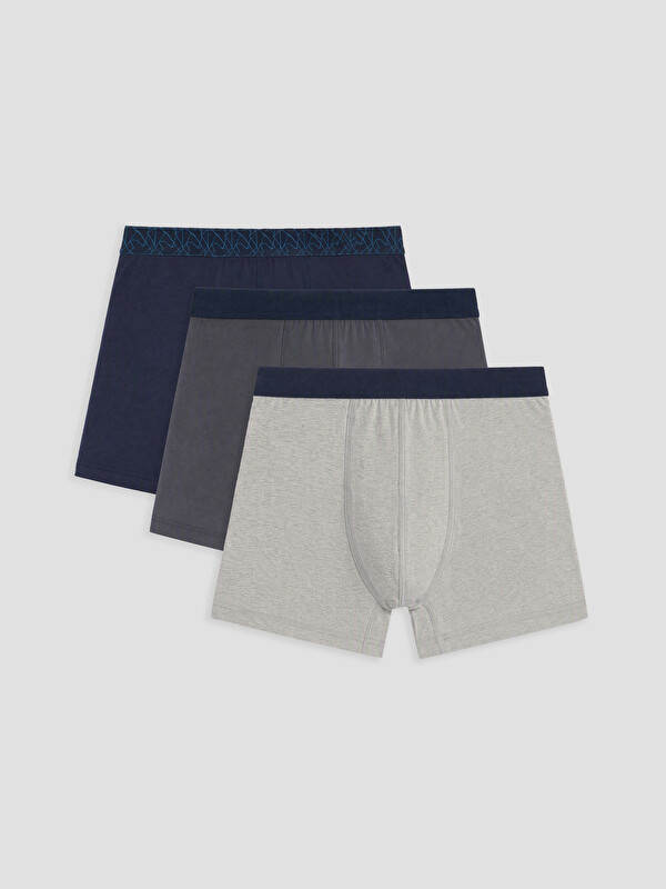 LC WAIKIKI Cotton Elastic Men's Boxer 3-pack
