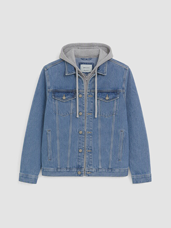 LCW Jeans Man Indigo Denim Jacket