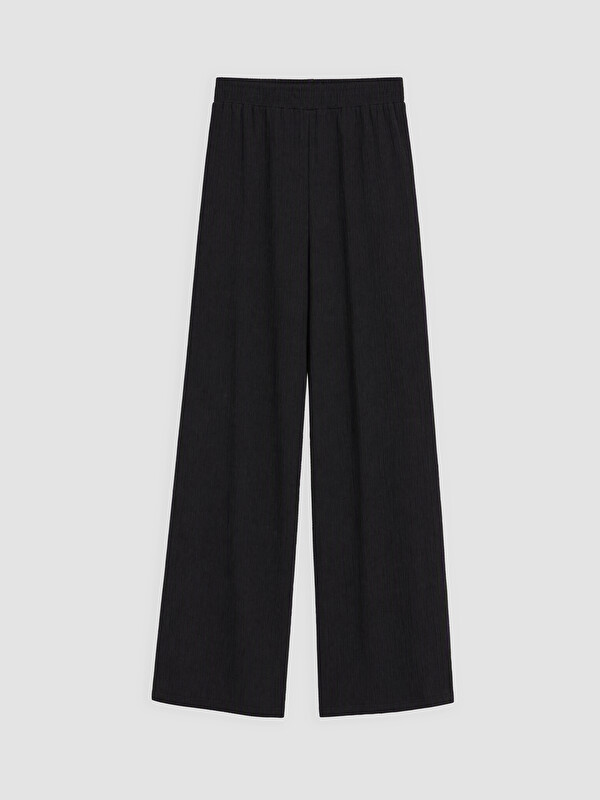 LCW Modest Beli Lastikli Dokulu Kadın Pantolon