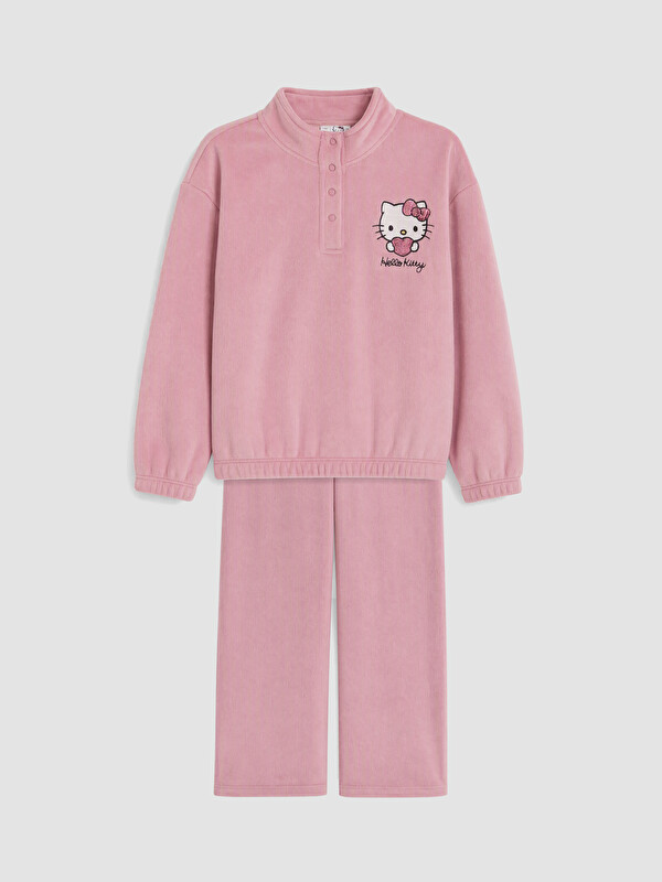 LCW Kids Set brodat Hello Kitty pentru fete