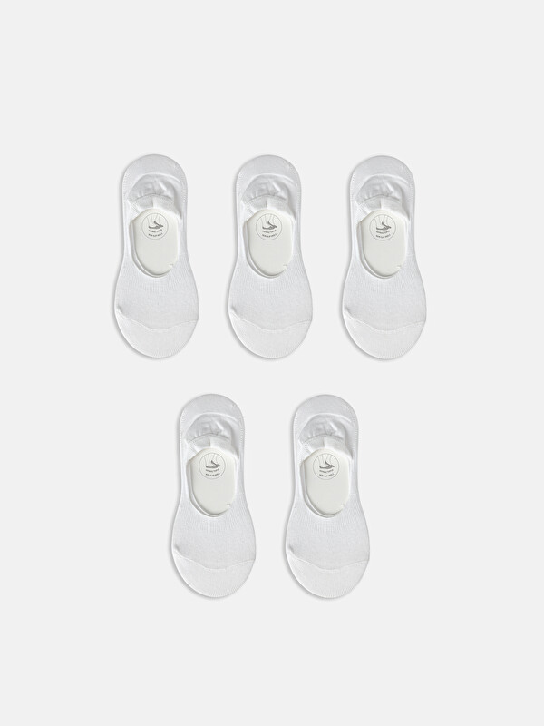 LCW DREAM Non-slip Heel Women's Ballet Socks 5-pack