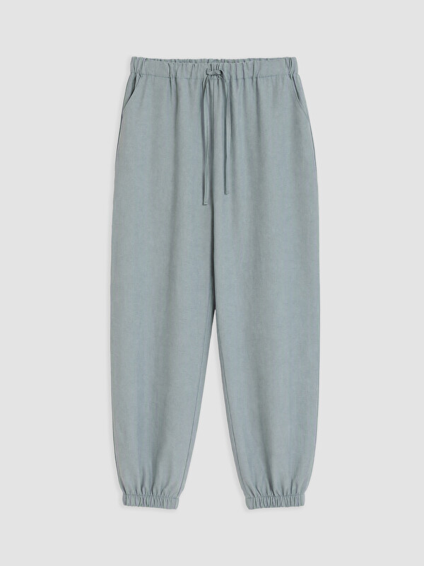 LCW Vision Beli Lastikli Kadın Jogger Pantolon