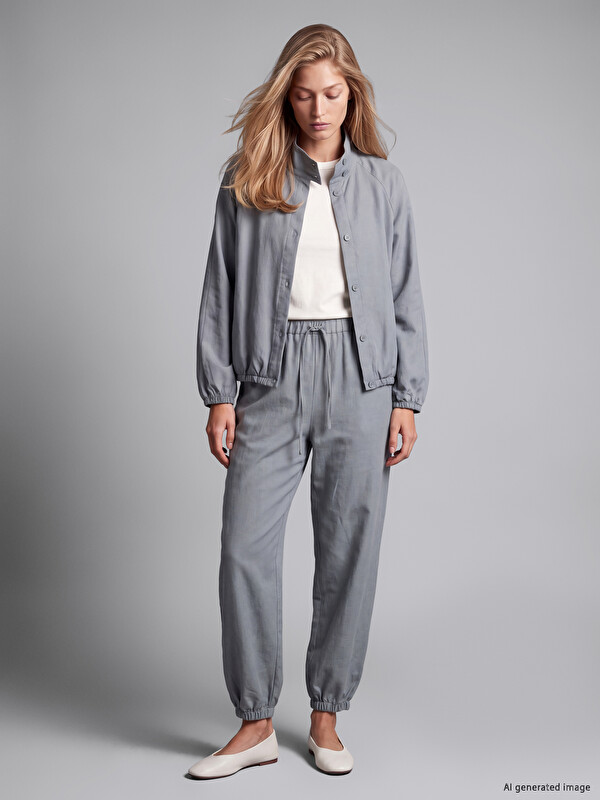 LCW Vision Elastic Waist Women's Jogger Trousers