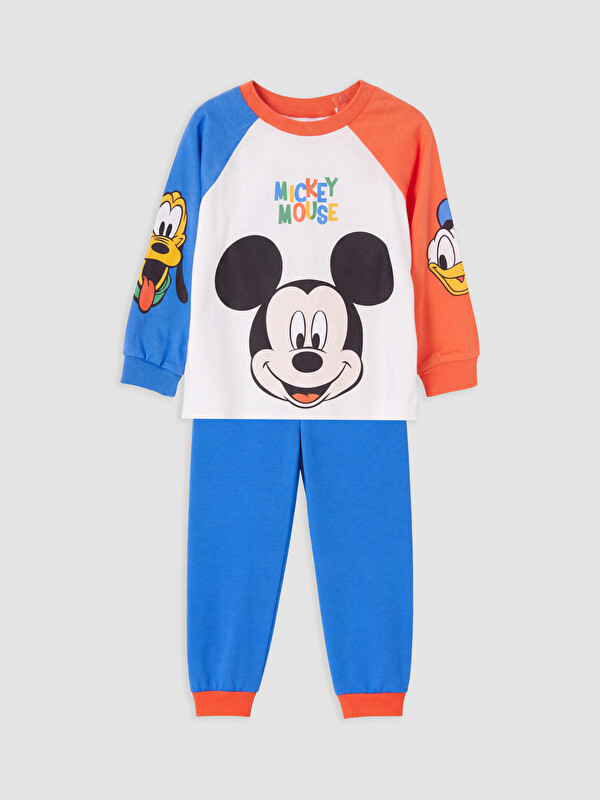 LCW baby Mickey Mouse Baskılı Erkek Bebek Takım