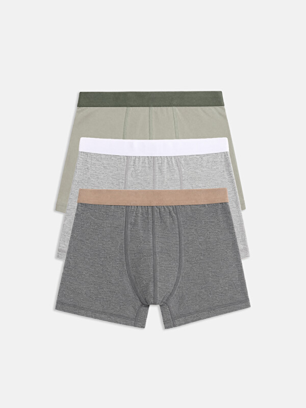 LC WAIKIKI Cotton Elastic Men's Boxer 3-pack