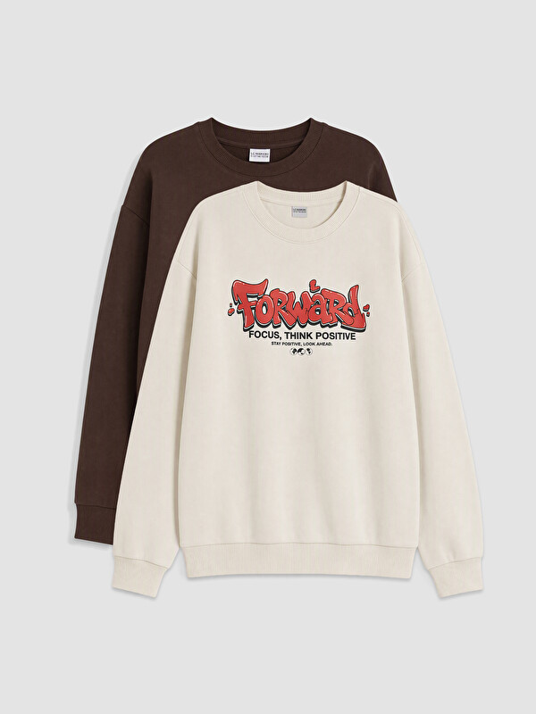 LCW Kids Djalë Bezhe Sweatshirt