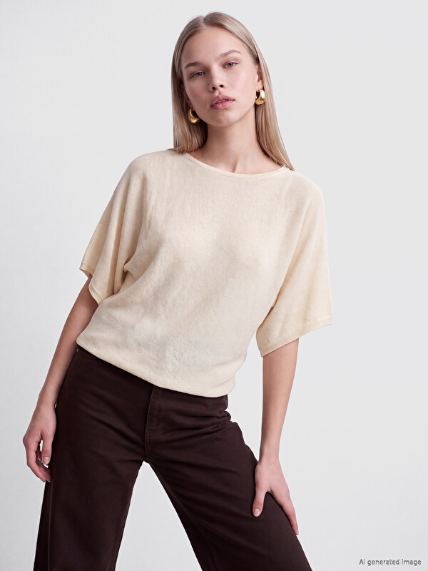 LCW Vision Crew Neck Women's Knitwear Sweater