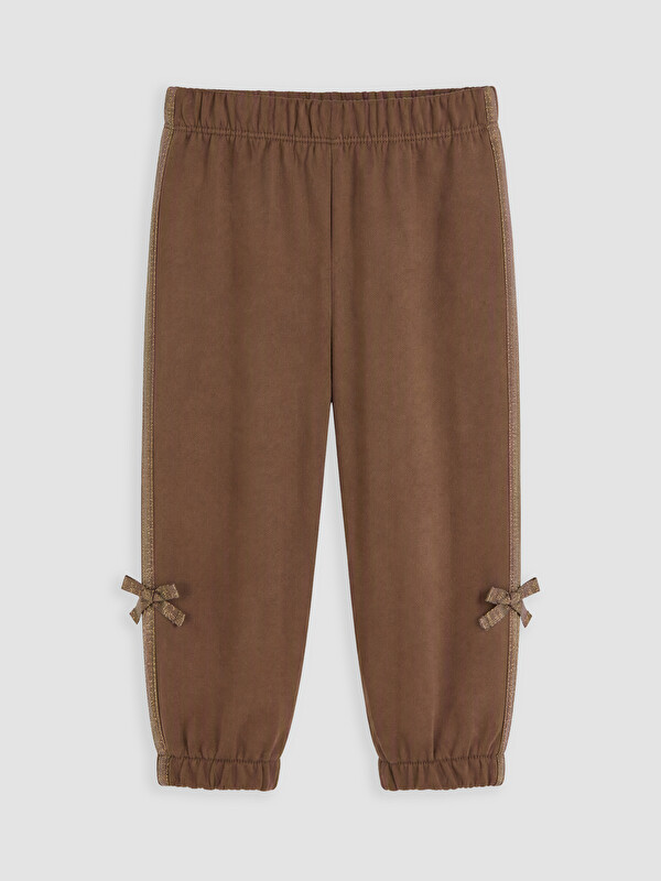 LCW baby Baby Girl Brown Jogger Sweatpants