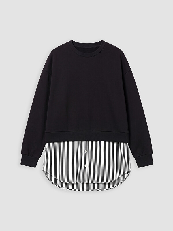 LC WAIKIKI Soft Touch Kadın Sweatshirt Tunik