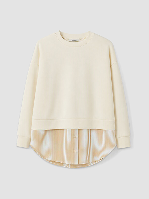 LC WAIKIKI Soft Touch Kadın Sweatshirt Tunik