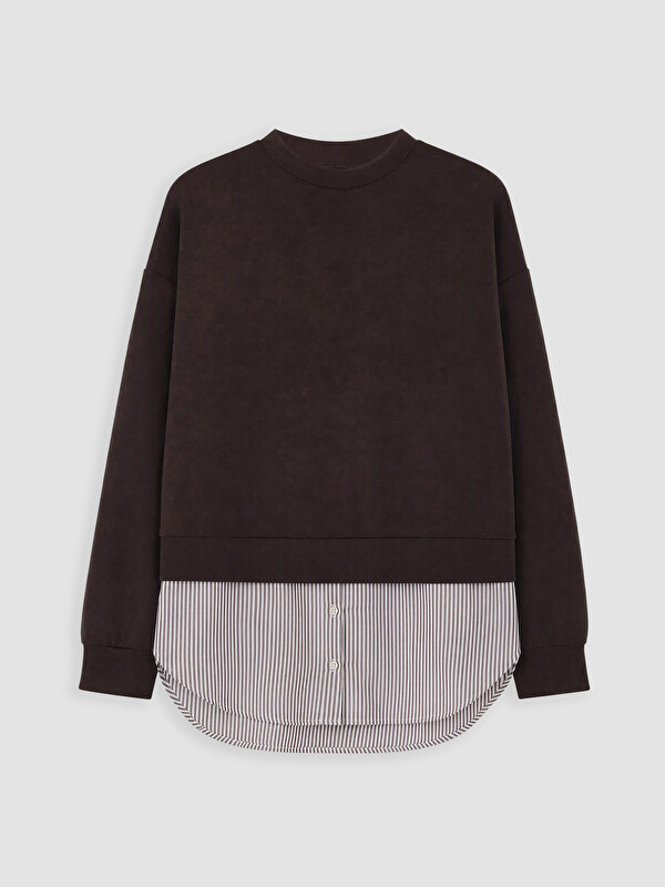 LC WAIKIKI Soft Touch Kadın Sweatshirt Tunik