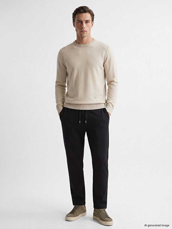 LCWAIKIKI Classic Man Black Sweatpants