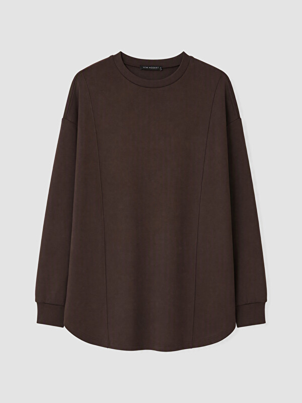 LCW Modest Жена Кафена Туника дуксерка
