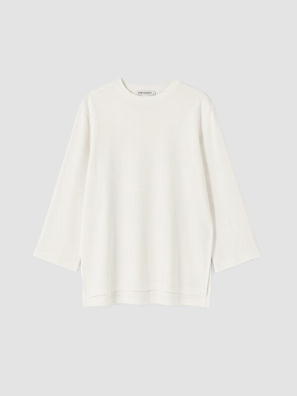 LCW Modest Oversize Kadın Sweatshirt Tunik