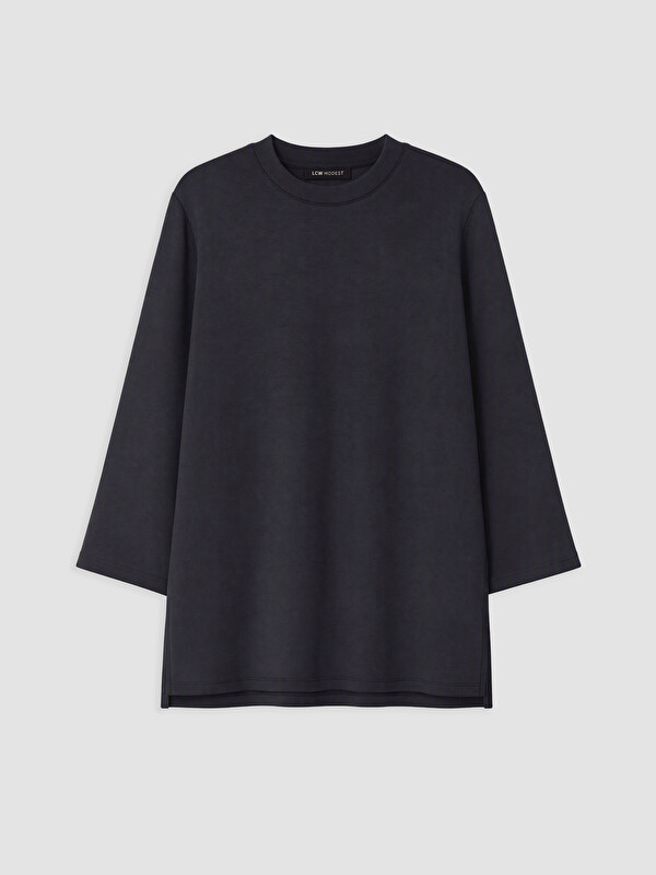 LCW Modest Femër Blu Tunikë bluzë