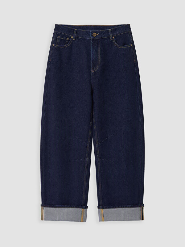 Soulife Barrel Fit Kadın Jean Pantolon