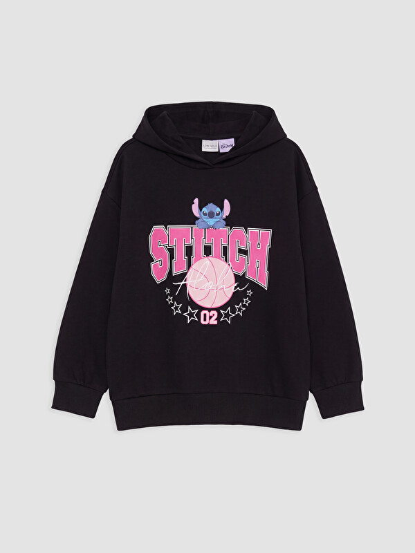 LCW Kids Girl Black Sweatshirt