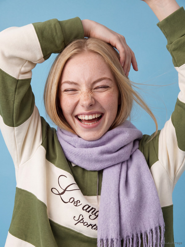 XSIDE Printed Women's Thick Sweatshirt