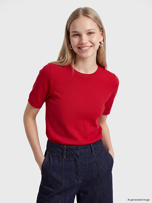 LCW Vision Crew Neck Women's Knitwear Sweater