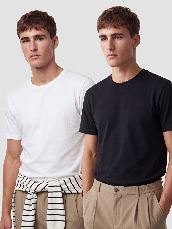 LCW Vision Crew Neck Men's T-Shirt 2 Pack
