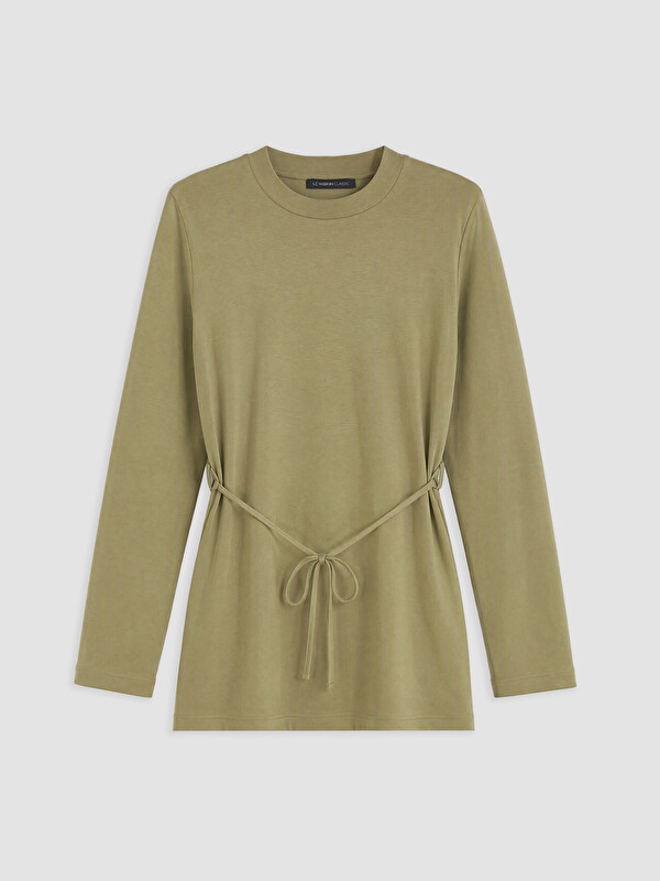 LCW Modest %100 Cotton Women's Sweatshirt Tunic