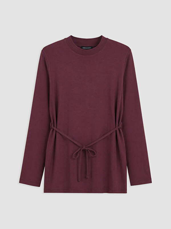 LCW Modest %100 Cotton Women's Sweatshirt Tunic