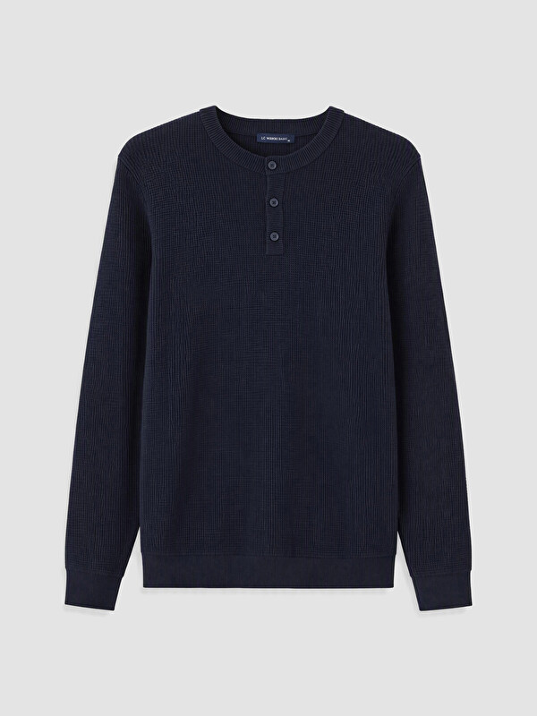LCWAIKIKI Classic Crew Neck Men's Knitwear Sweater