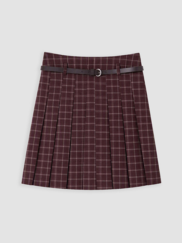 XSIDE Woman Bordeaux Skirt
