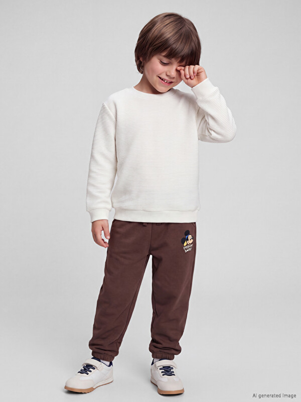 LCW Kids Pantallona sportive jogger me Miçki Maus të stampuar për djem
