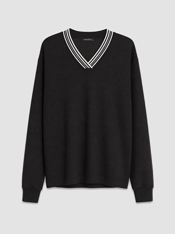 LCW EVERYDAY Oversize Soft Touch Kadın Sweatshirt