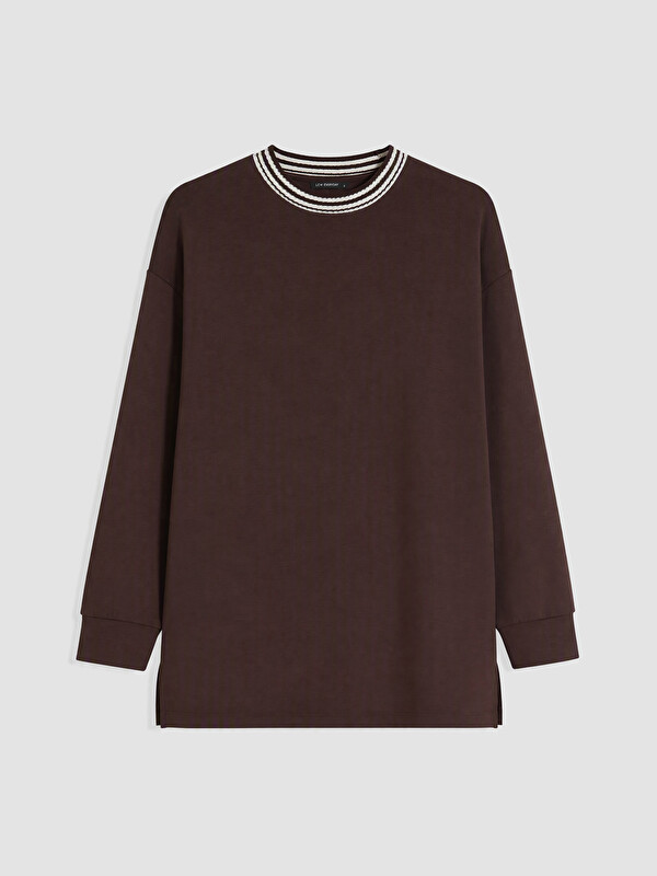 LCW EVERYDAY Oversize Soft Touch Kadın Sweatshirt Tunik