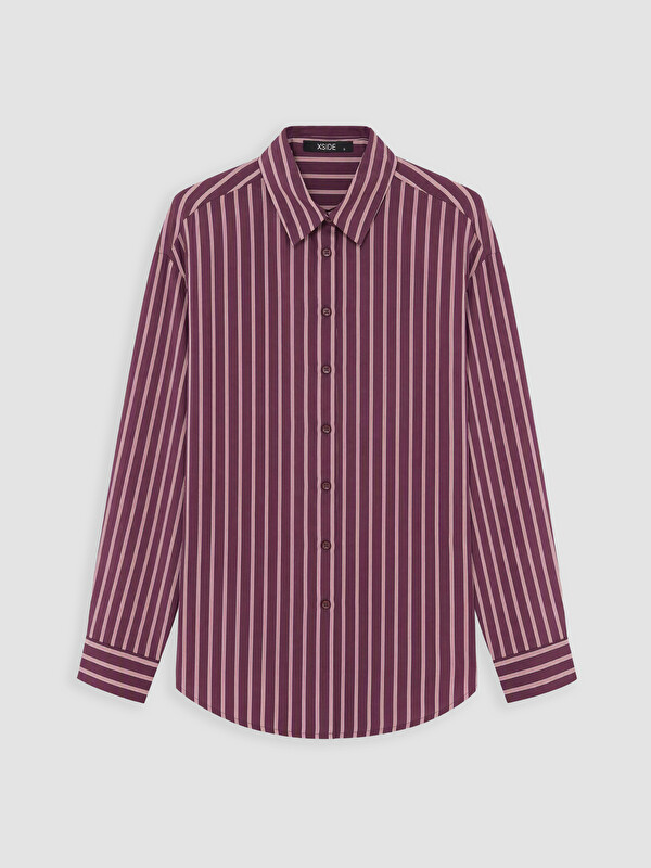 XSIDE Striped Oversize Women's Shirt