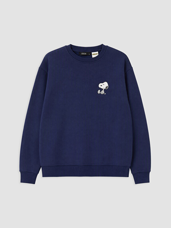 XSIDE Woman Navy Sweatshirt