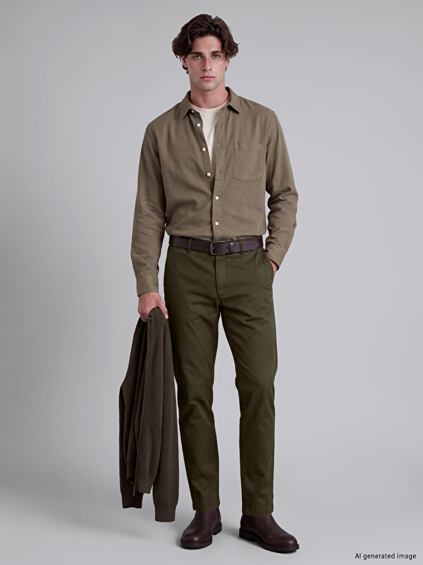 LCW Vision Slim Fit Men's Trousers