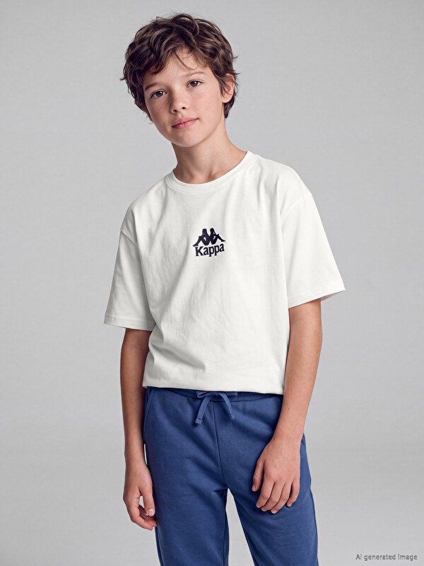 Kappa LCW Kids Baskılı Erkek Çocuk Soft Touch Tişört