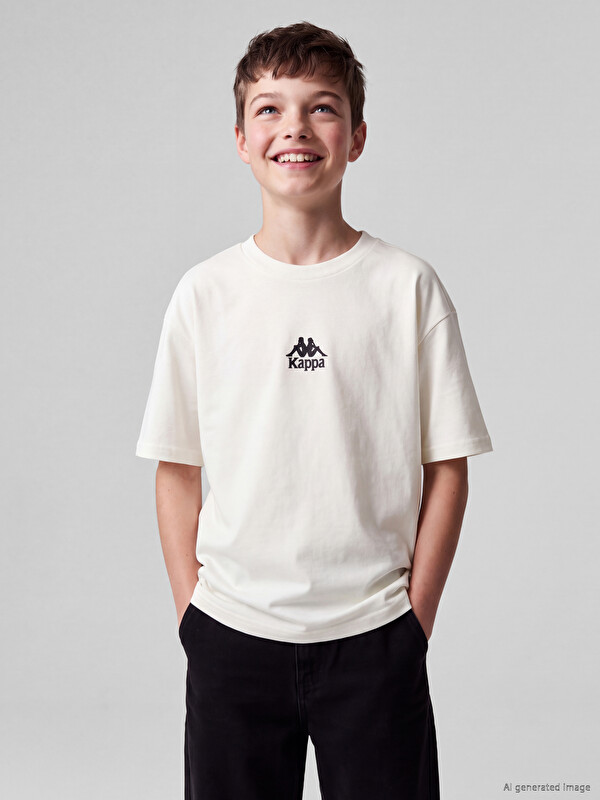 Kappa LCW Kids Baskılı Erkek Çocuk Soft Touch Tişört